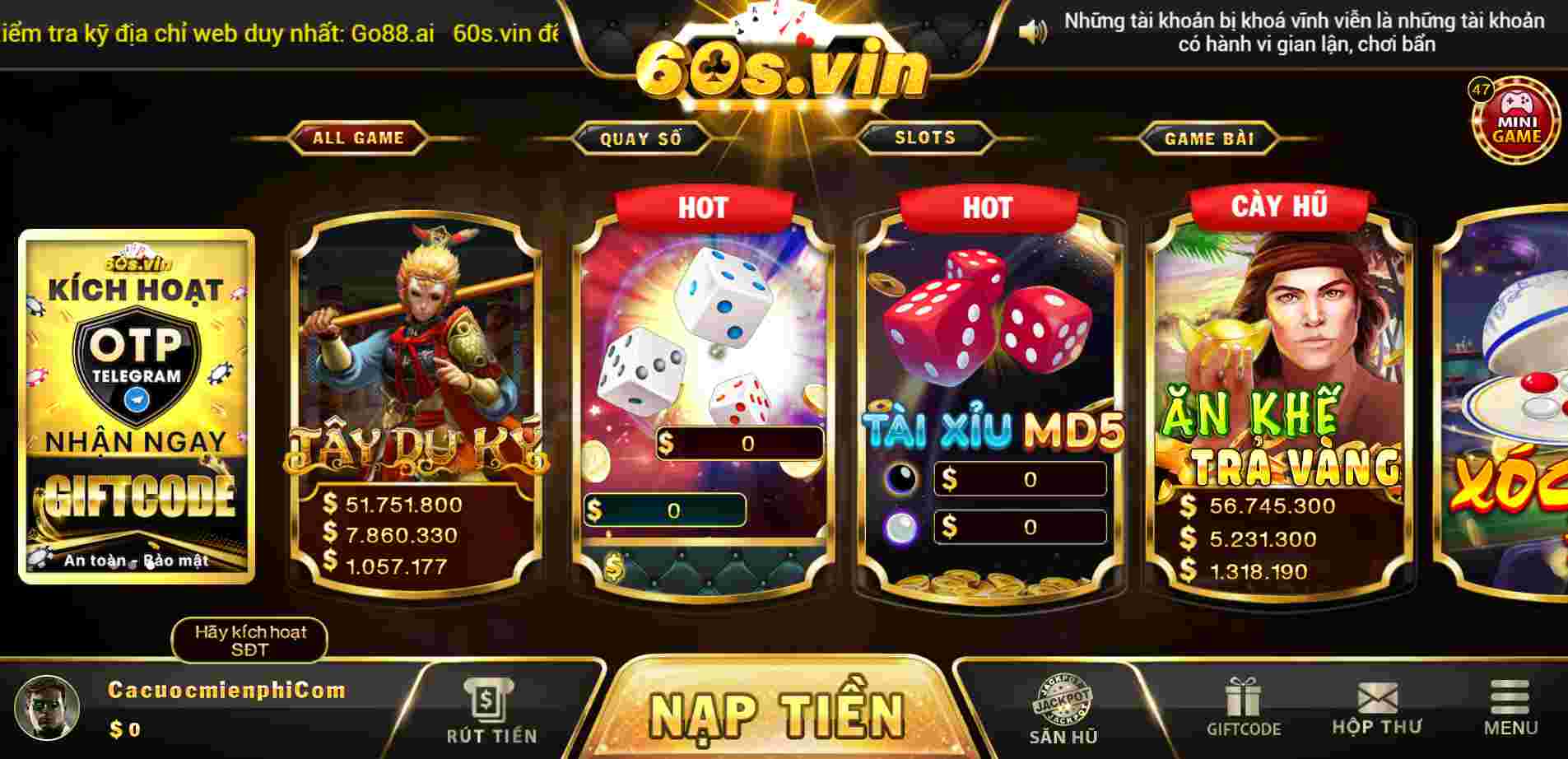 U888 cung cấp giao diện chất lượng cao và đẹp mắt - U888