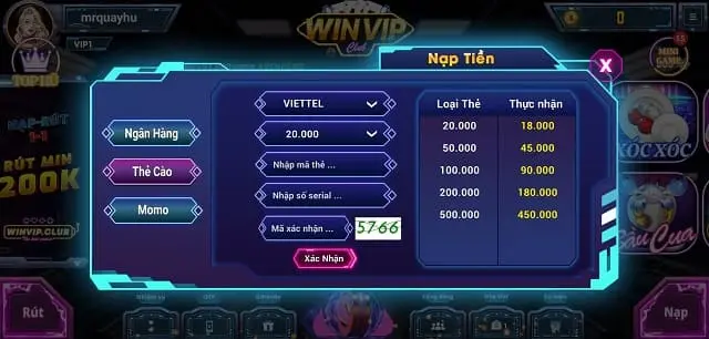 Hướng dẫn cách nạp tiền vào tài khoản 12Play của bạn - 12Play